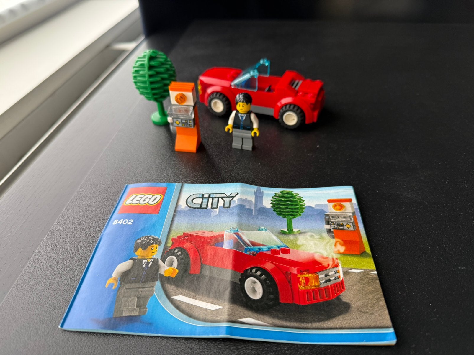 Lego 8402 City Sportwagen, Ophalen, City, Lego, Zo goed als nieuw