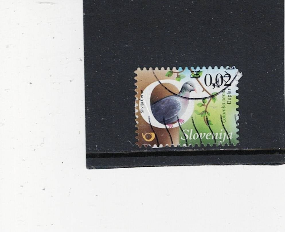 vogel Slovenie, Ophalen of Verzenden, Gestempeld, Dier of Natuur