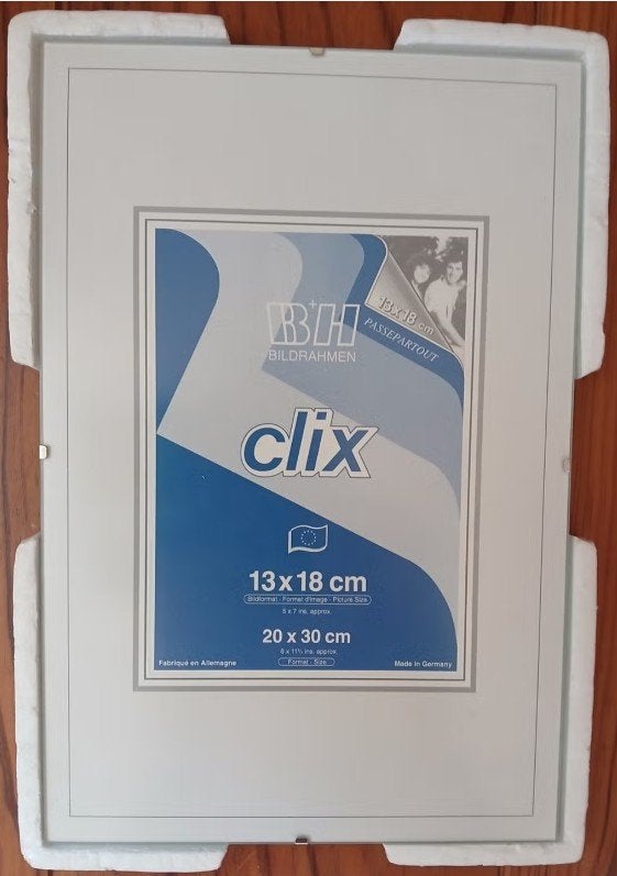 Clix fotolijst 20x30 cm Nieuw, Ophalen of Verzenden, Nieuw, Hangend, Wissellijst