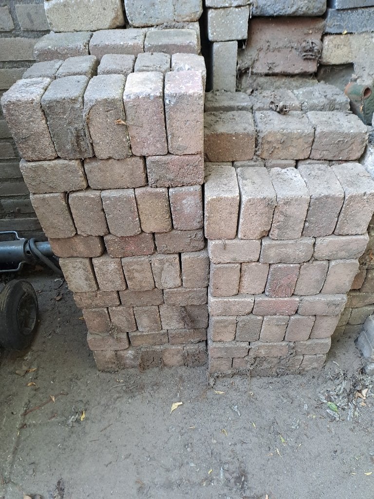 Cobblestones, Ophalen, Gebruikt, Beton, Klinkers