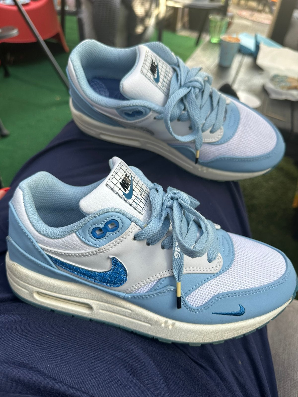 Nike air max one maat 37,5, Ophalen, Zo goed als nieuw, Sneakers of Gympen