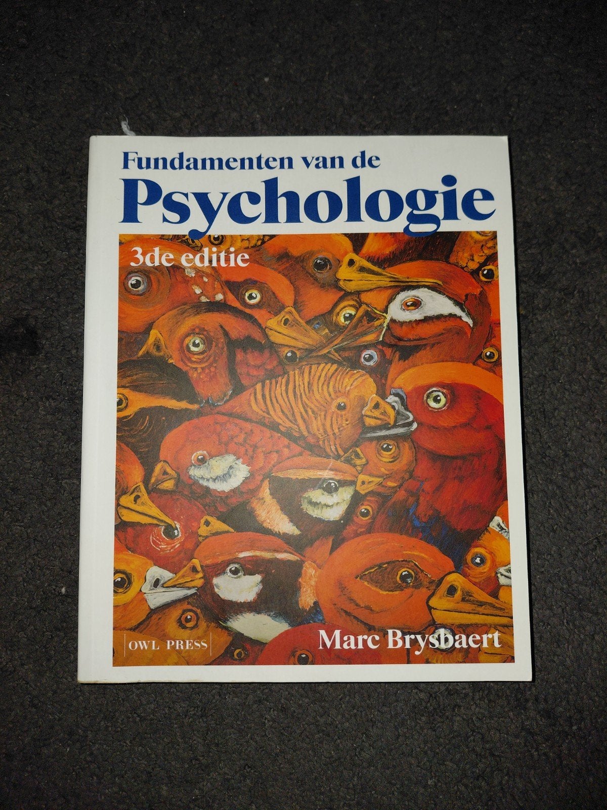 Hersenwerk & Fundamenten van de Psychologie, Zo goed als nieuw, Gamma, Max van der Linden, Marc Brysbaert, HBO