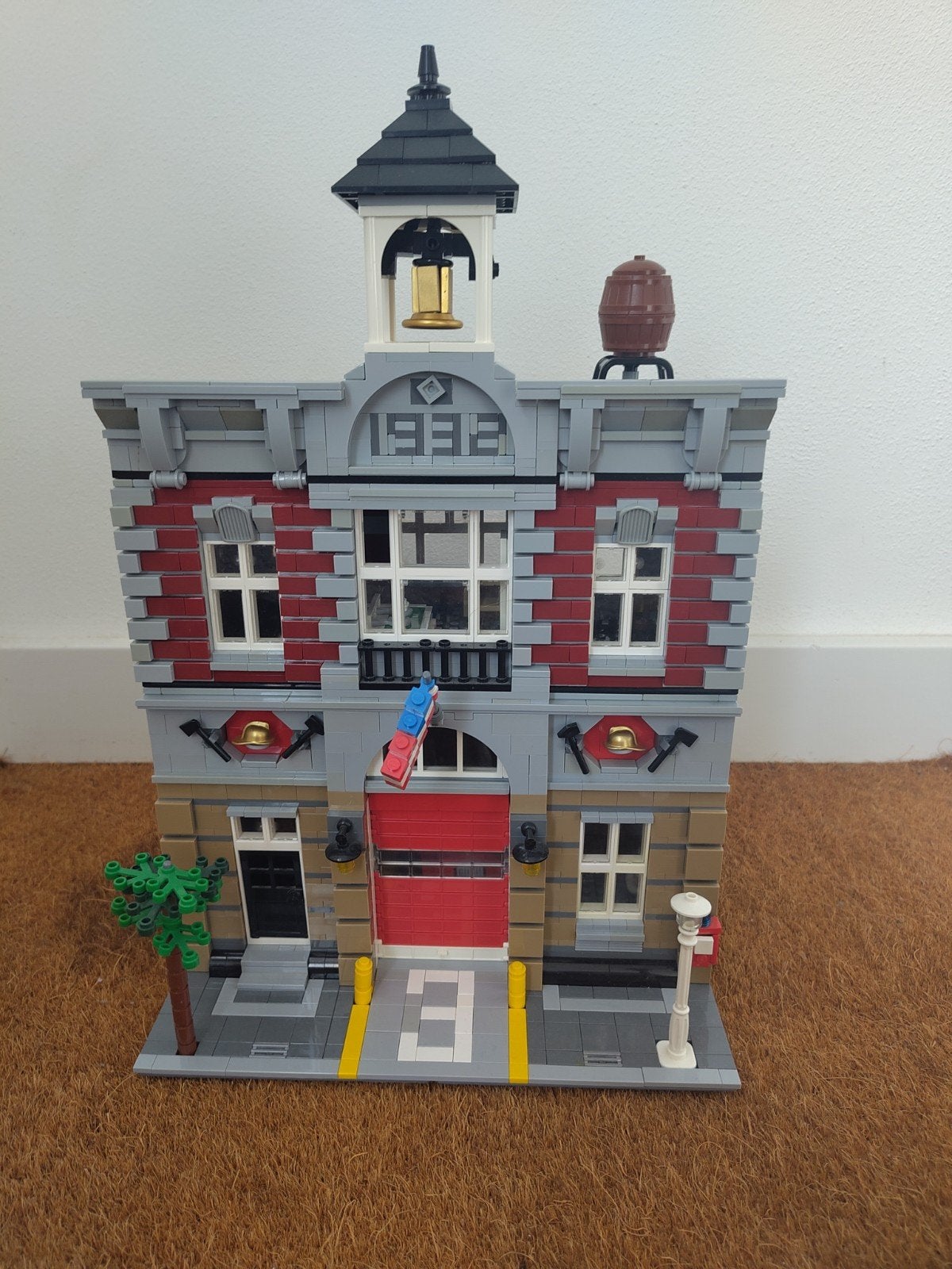 Lego 10197 Brandweerkazerne, zonder doos, Kinderen en Baby's, Speelgoed | Duplo en Lego, Ophalen, Gebruikt, Lego, Inclusief instructies