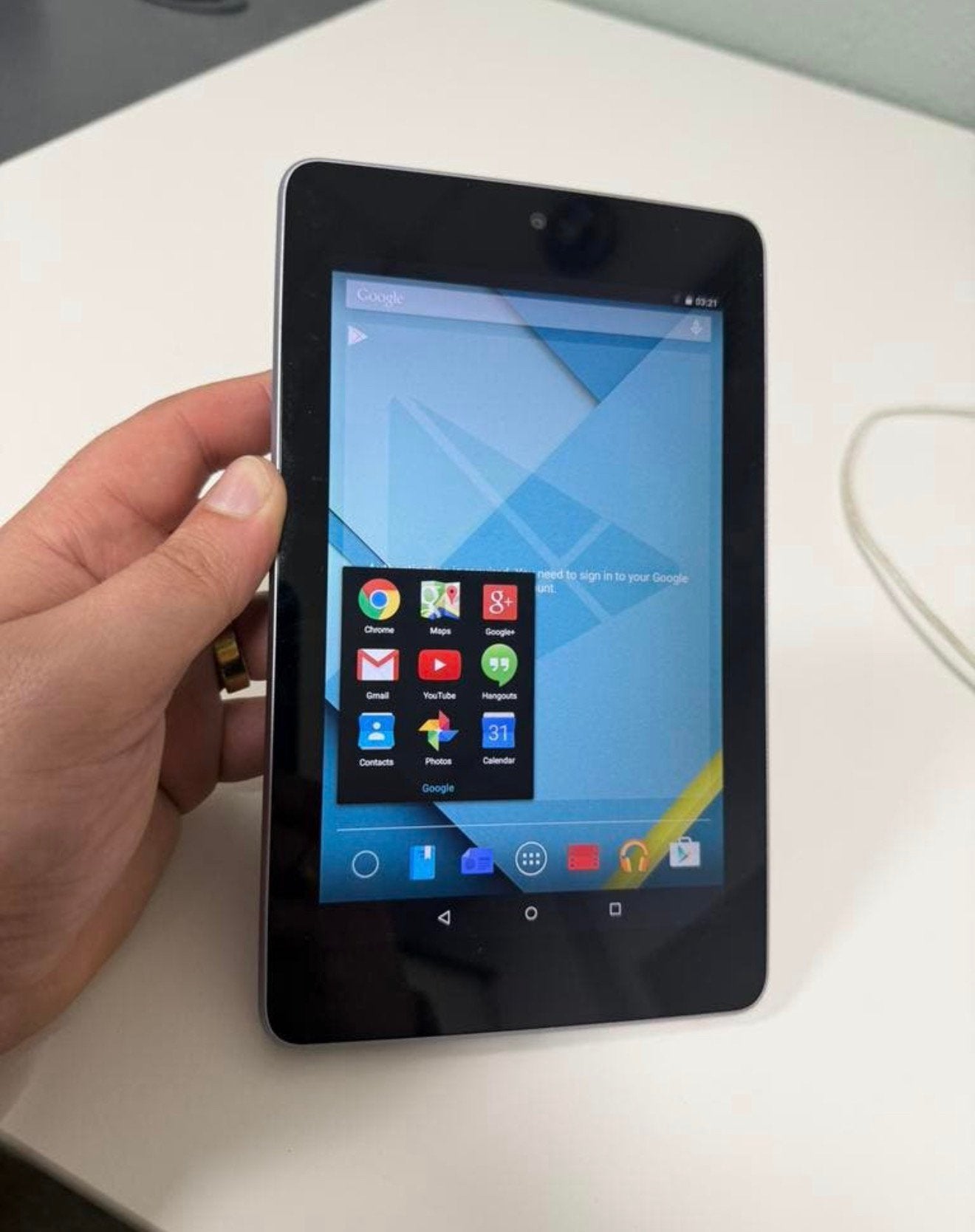 Google Nexus 7 Tablet 32GB Werkend Met Oplaadkabel - Android, Computers en Software, Android Tablets, Zo goed als nieuw, Wi-Fi en Mobiel internet