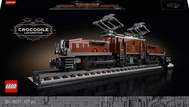 2 x Lego Crocodile Locomotief 4551 en 10277 NEW, Ophalen, Overige thema's, Lego, Nieuw