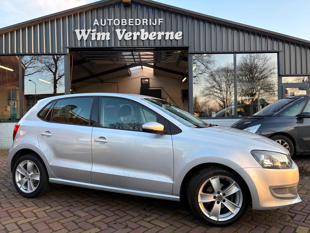 Volkswagen Polo 1.2 Easyline eerste eigenaar, Voorwielaandrijving, Euro 5, Zwart, 60 pk