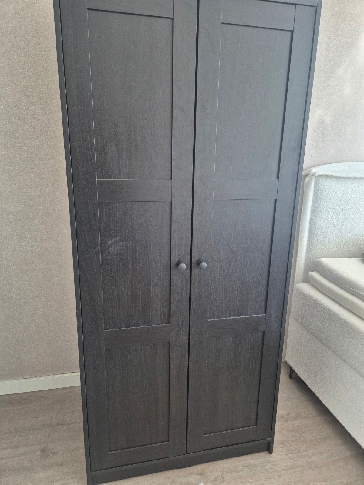 Ikea Rakkestad kledingkast - Donkerbruin, Huis en Inrichting, Kasten | Kledingkasten, Gebruikt, 150 tot 200 cm, 50 tot 100 cm