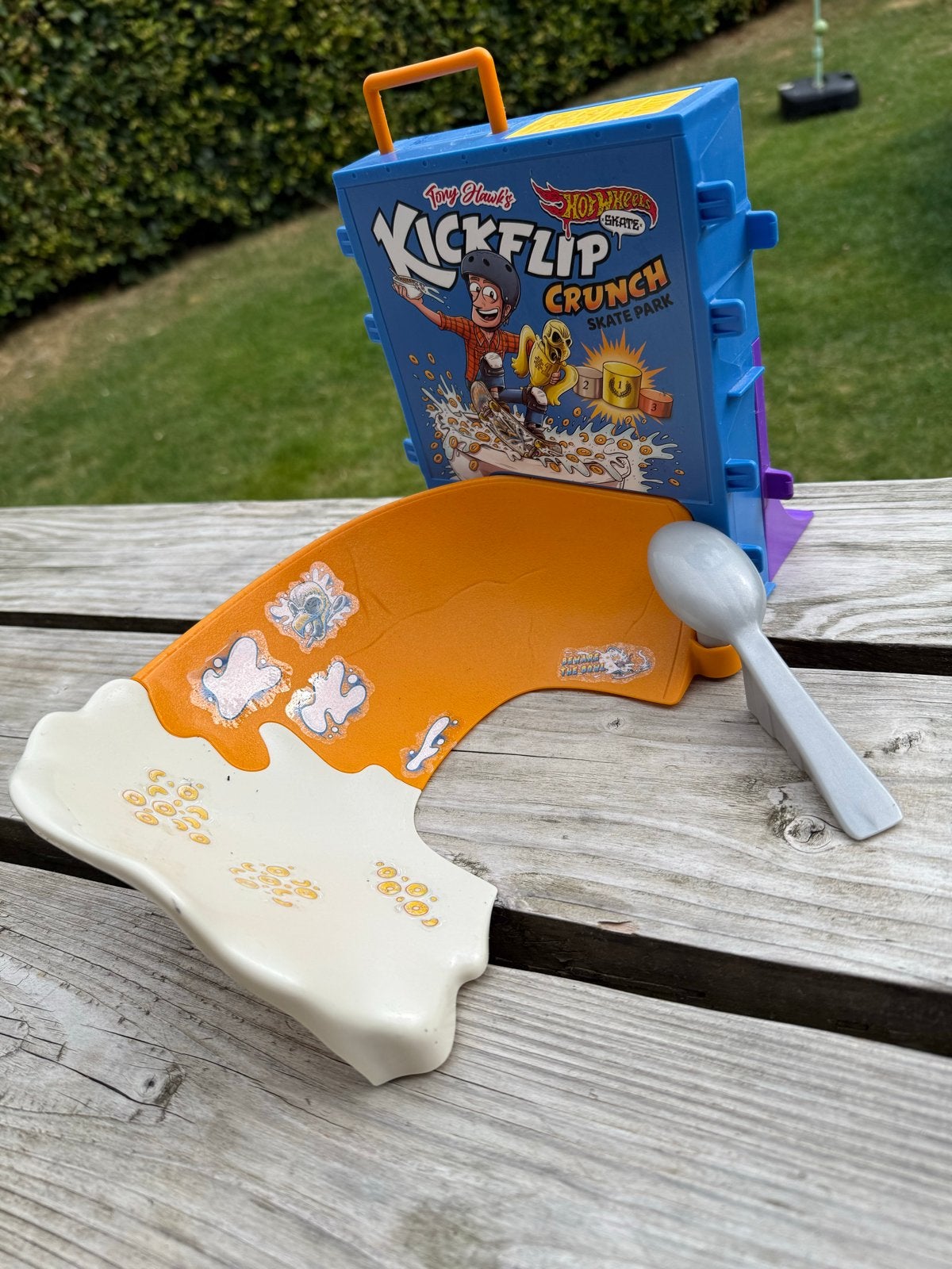 Hot Wheels Tony Hawk's Cereal Bowl Kickflip Skateboard, Ophalen, Gebruikt, Jongen of Meisje