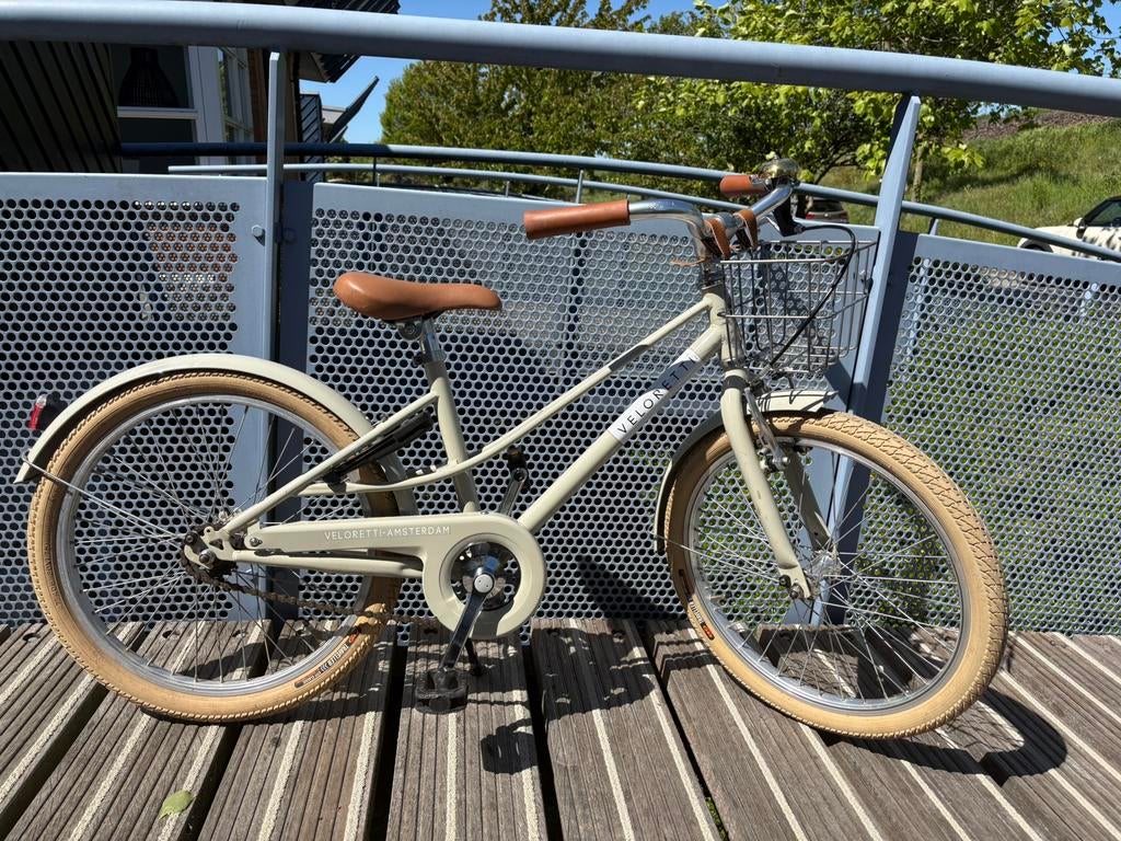 Veloretti junior fiets kleur Pebble grey 20 inch, Ophalen, Zo goed als nieuw, 20 inch