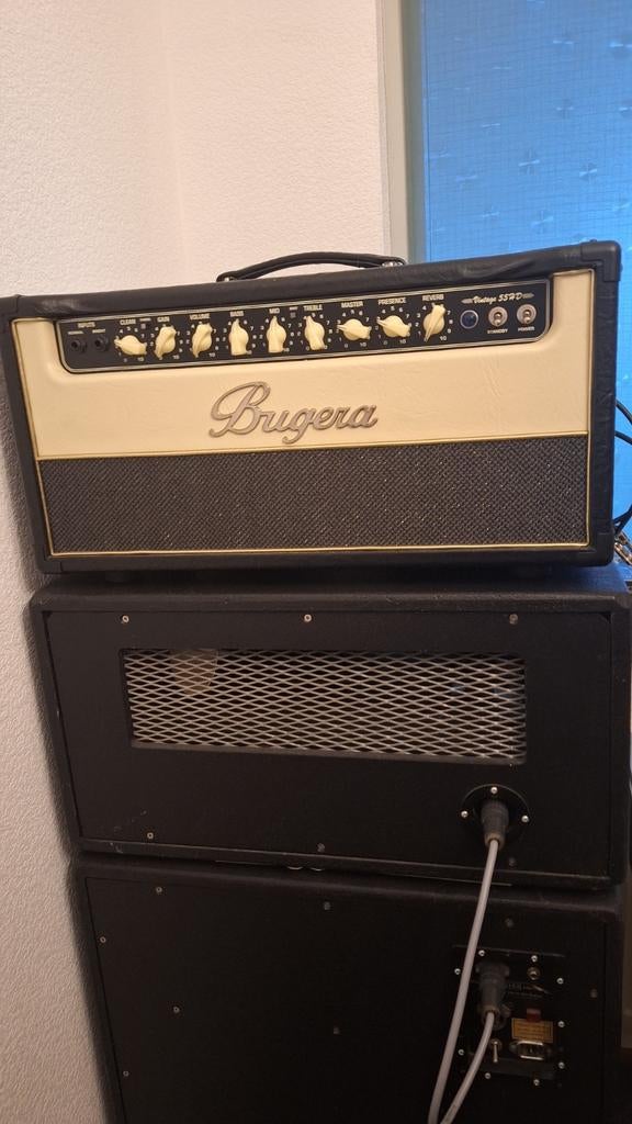 Leslie Rotary Speaker & Bugera 50W buizenversterker, Ophalen, Gebruikt, Minder dan 50 watt