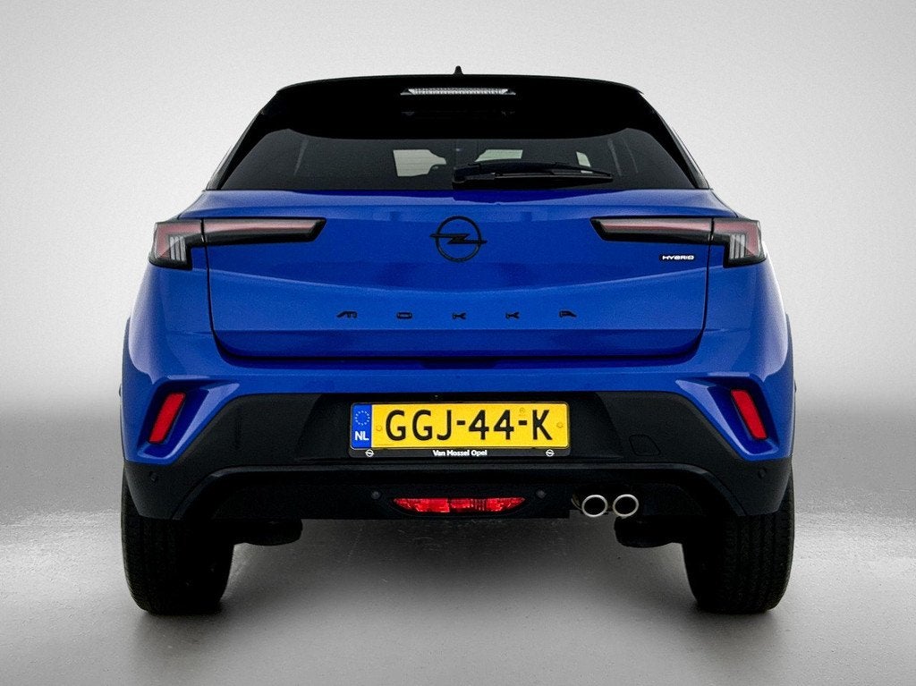 Opel Mokka 1.2 Turbo Hybrid GS | Automaat | Camera | Navigat, Auto's, Opel, 12 maanden, Gebruikt, 1199 cc, Blauw