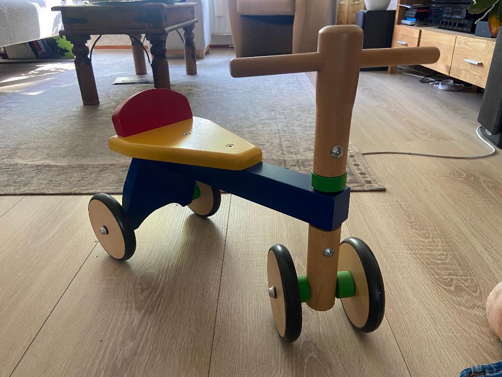 Loopfiets van hout, Ophalen of Verzenden, Nieuw, Loopfiets