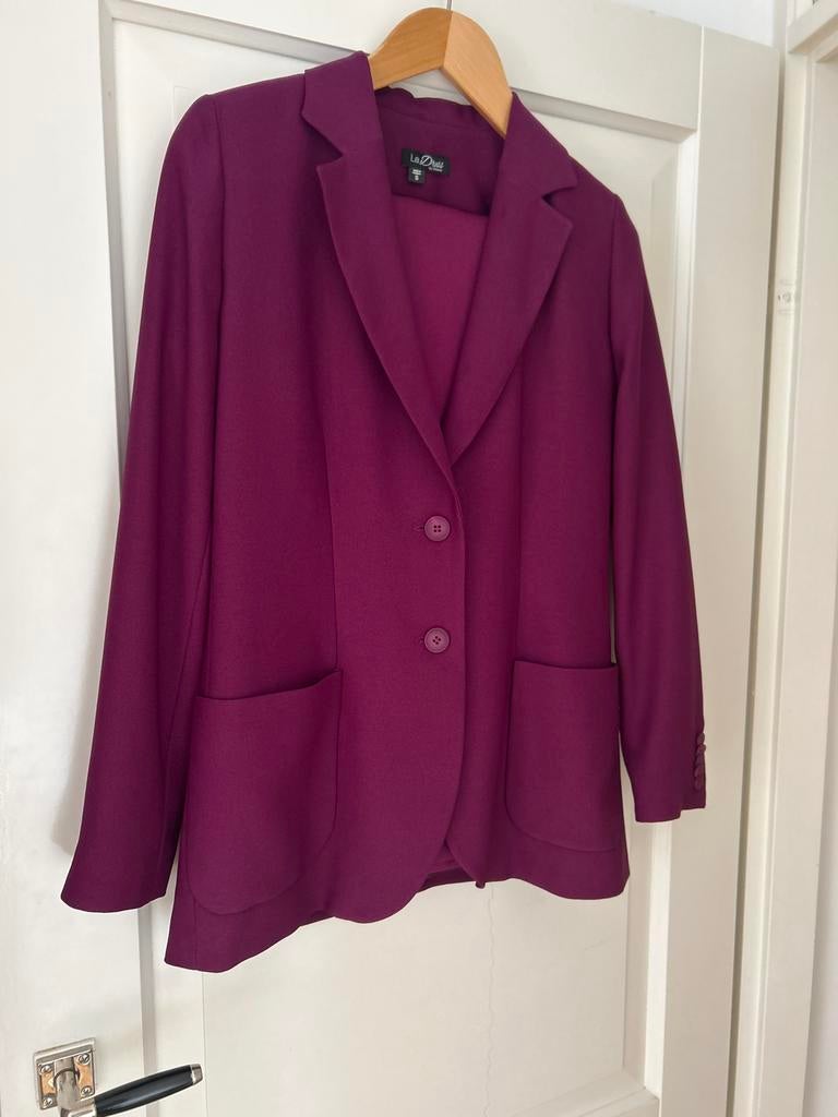 LaDress Carey blazer paars - Zo goed als nieuw, Paars, Ophalen of Verzenden, Zo goed als nieuw, Jasje