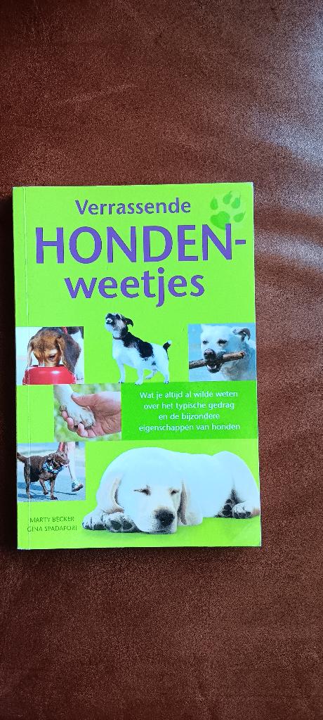 Verrassende Hondenweetjes - Marty Becker, Gina Spadafori, Boeken, Dieren en Huisdieren, Ophalen of Verzenden, Zo goed als nieuw