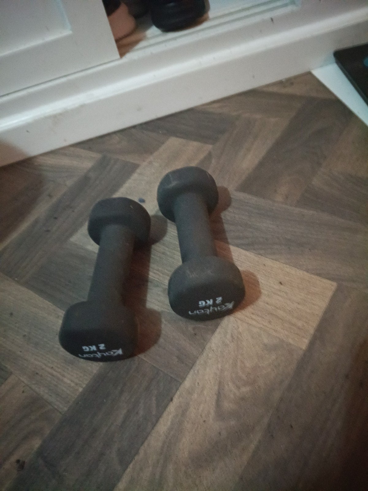 Kaytan Dumbbells 2 KG - Set van 2, Ophalen of Verzenden, Zo goed als nieuw, Armen, Dumbbell