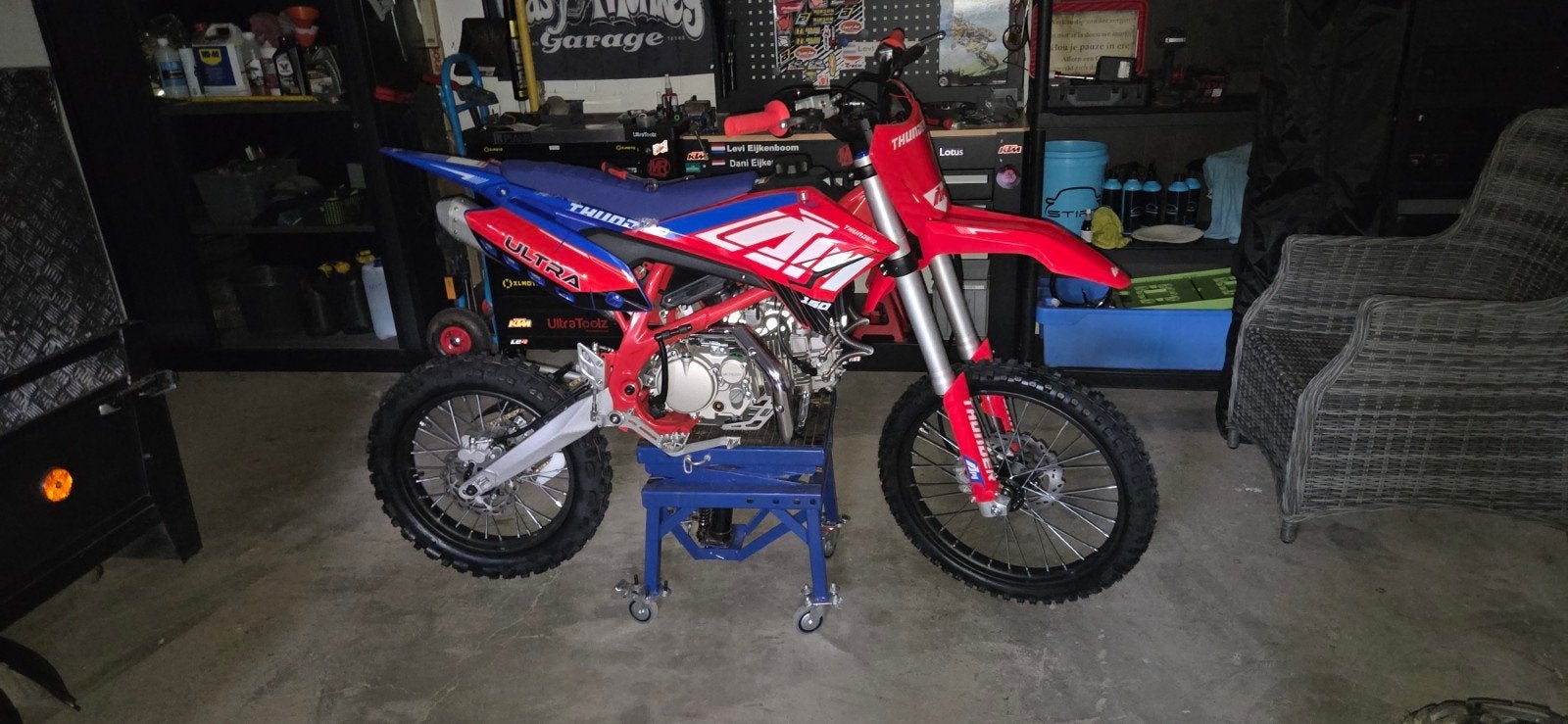 crossmotor apollo tunder 150cc, Ophalen, Zo goed als nieuw, Overige typen