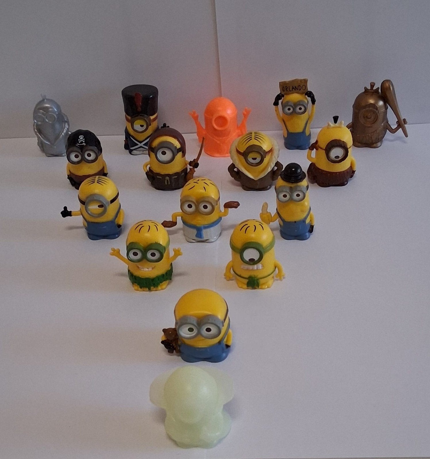 complete set Minions potloodfiguren van Plus, Verzamelen, Supermarktacties, Ophalen of Verzenden