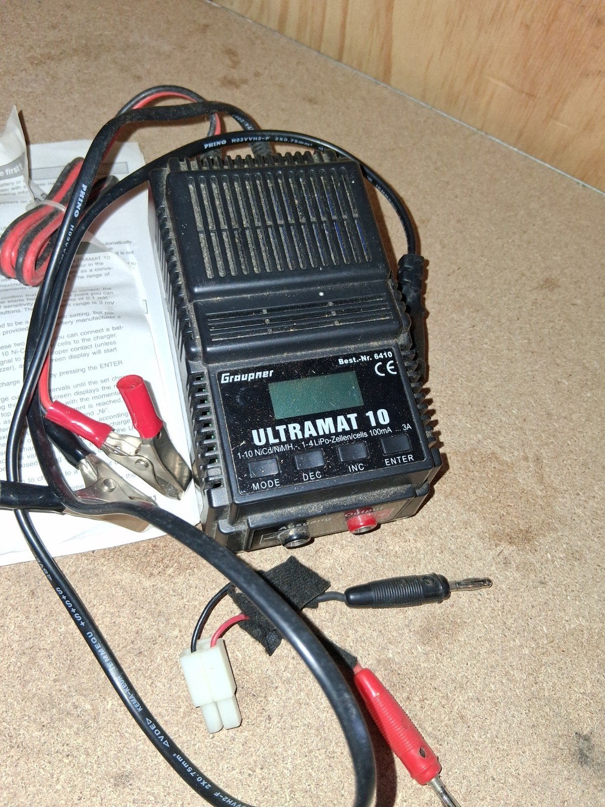 Graupner Ultramat 10 Acculader, Ophalen of Verzenden, Gebruikt