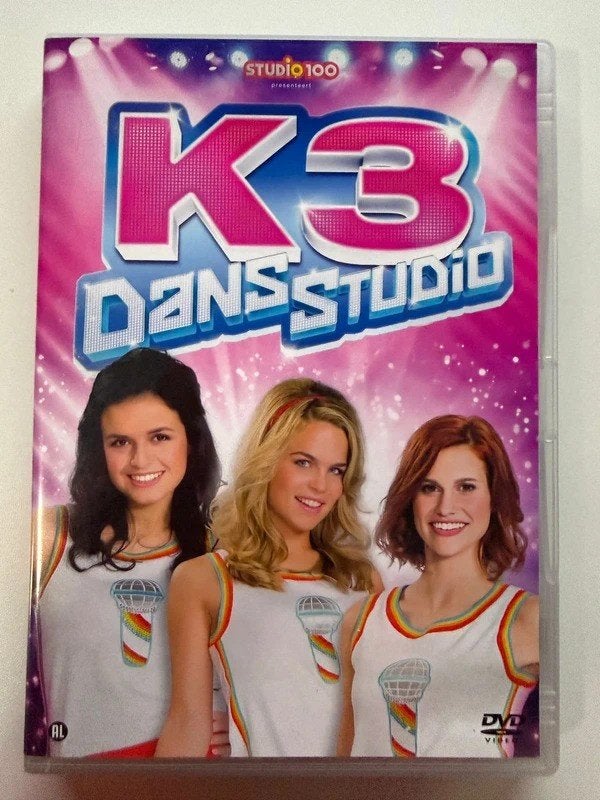 K3 Dansstudio (2016) DVD | Actie 5=4, Alle leeftijden, Ophalen of Verzenden, Zo goed als nieuw