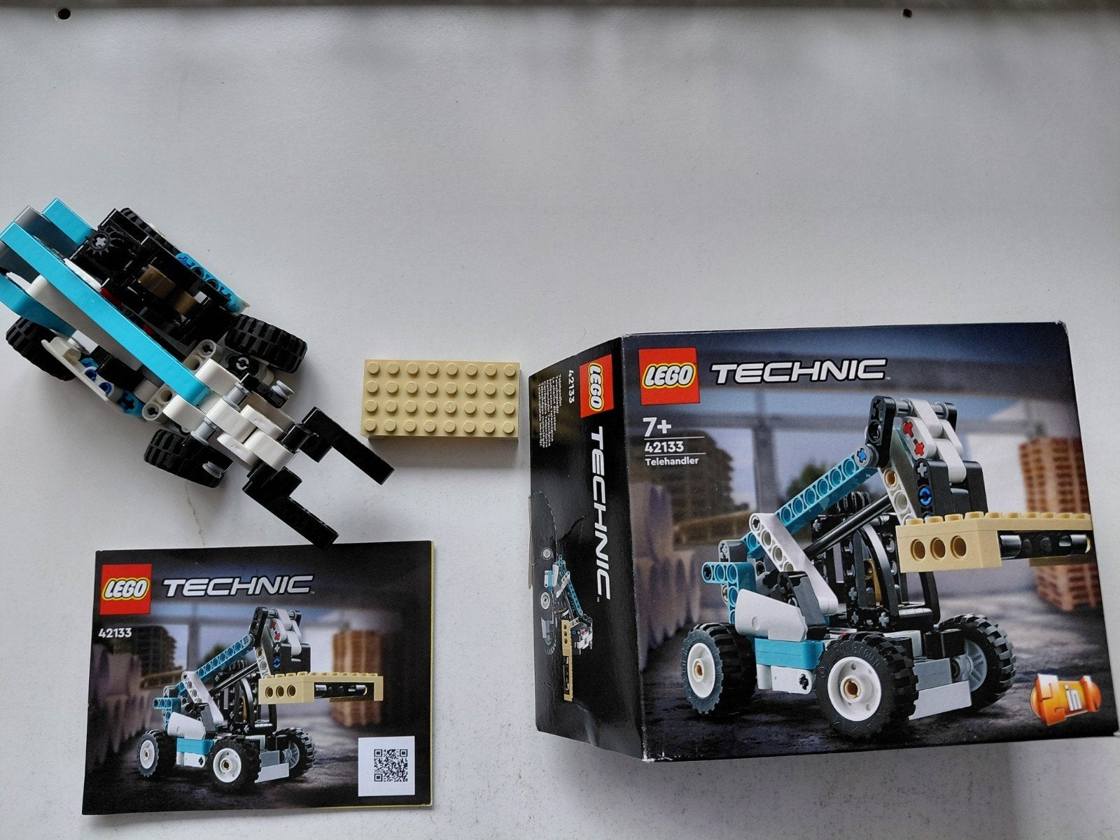 Lego Technic 42133 Telehandler - Zo goed als nieuw, Compleet, Lego, Ophalen of Verzenden, Zo goed als nieuw