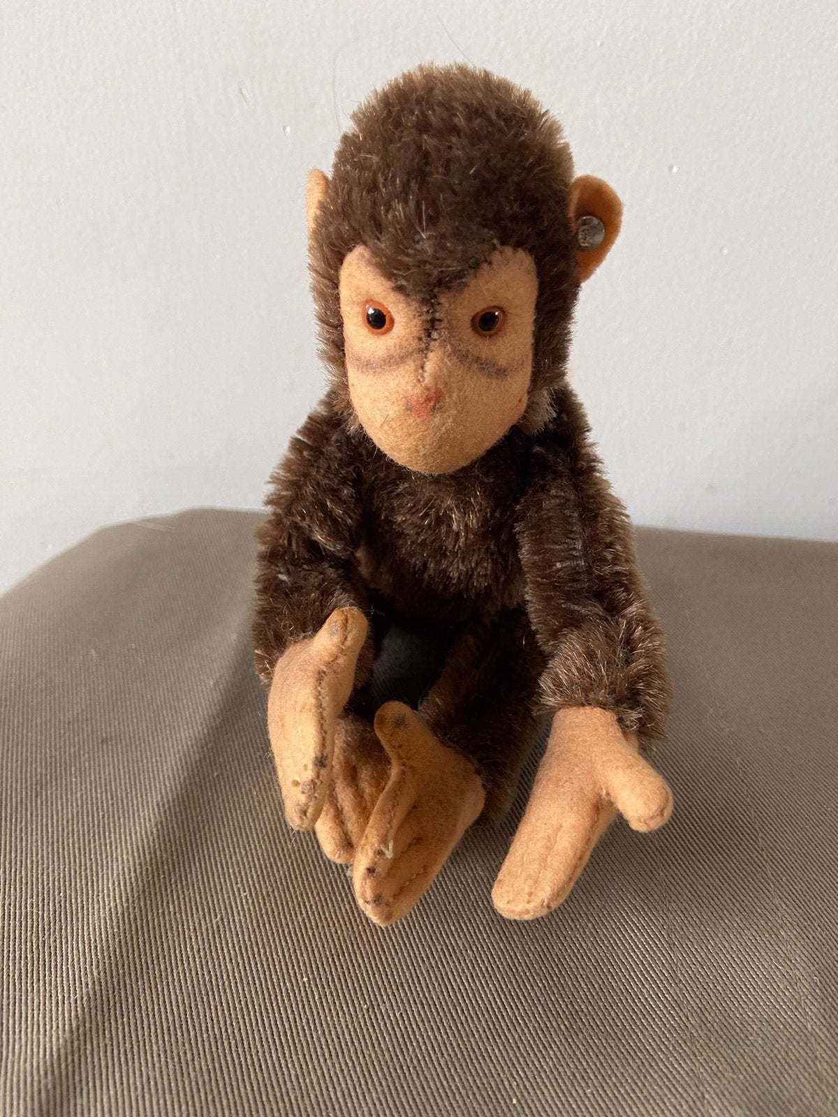 Steiff Jocko 16cm, Ophalen of Verzenden, Zo goed als nieuw, Overige typen, Steiff