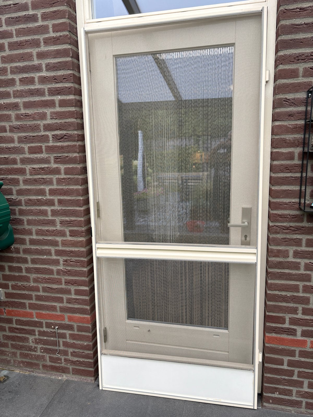 Hordeur voor buitendeur - Zo goed als nieuw, Ophalen, Kunststof, 80 tot 100 cm, Hordeur