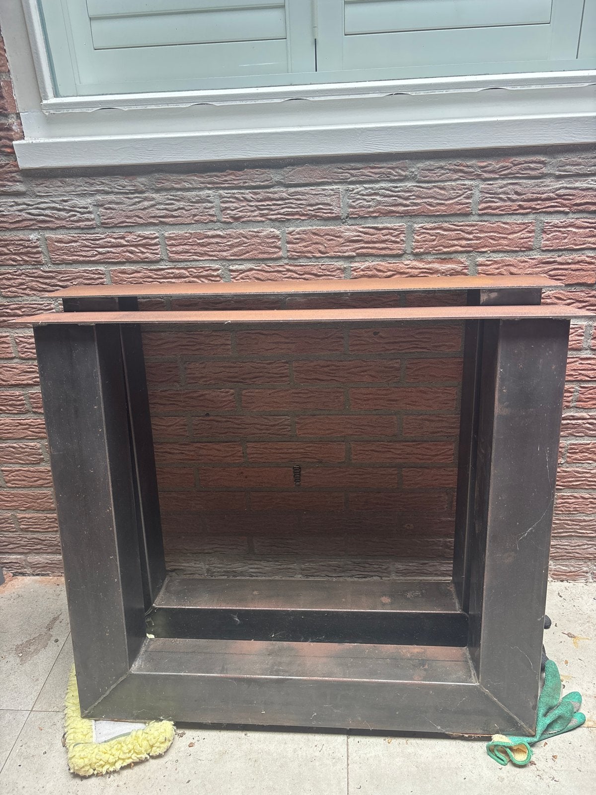Stalen tafelpoten, Ophalen, Minder dan 50 cm, Gebruikt, 50 tot 100 cm