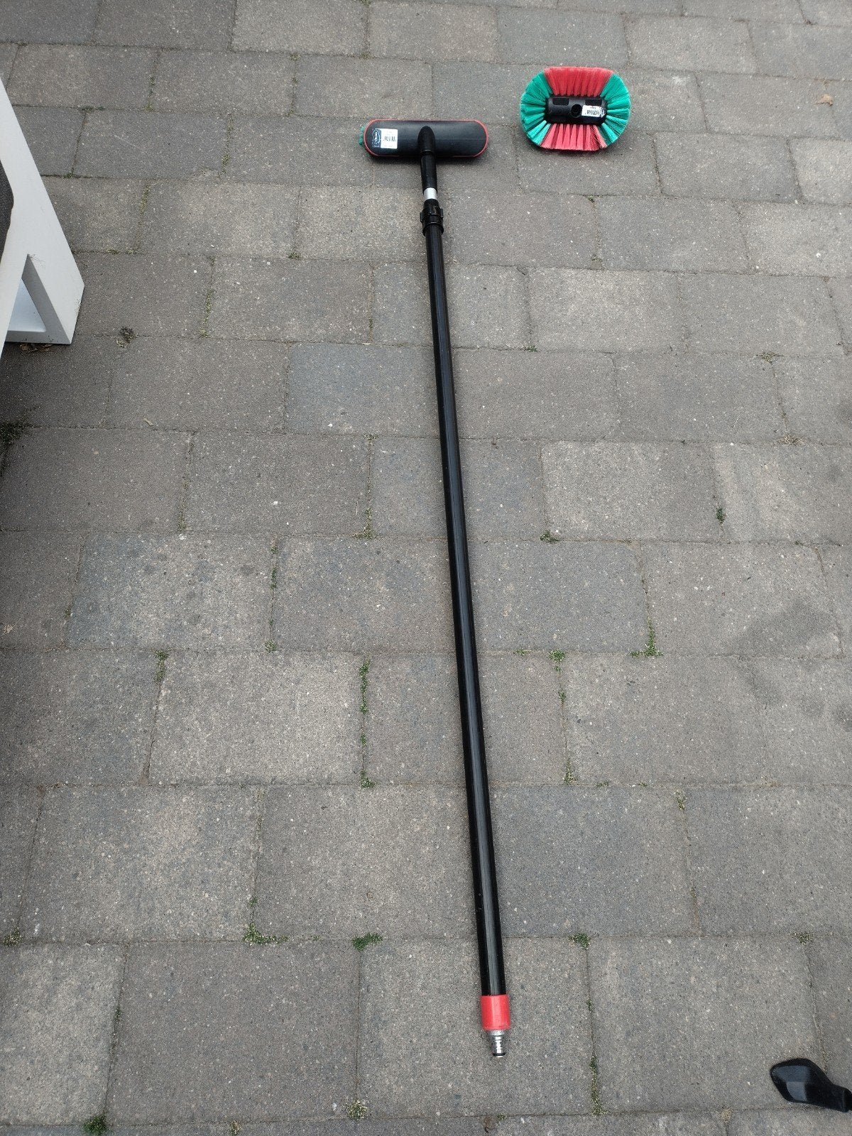 Vikan waterdoorlatende borstel set, Ophalen