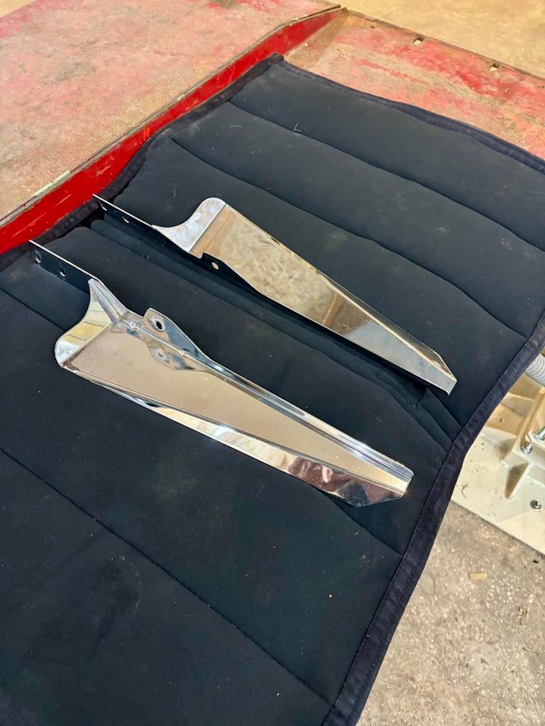 Wind / regen deflectors Softail, Verzenden, Gebruikt