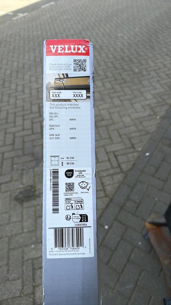 Velux verduistering gordijn, Ophalen of Verzenden, Zo goed als nieuw, Minder dan 80 cm, Dakraam