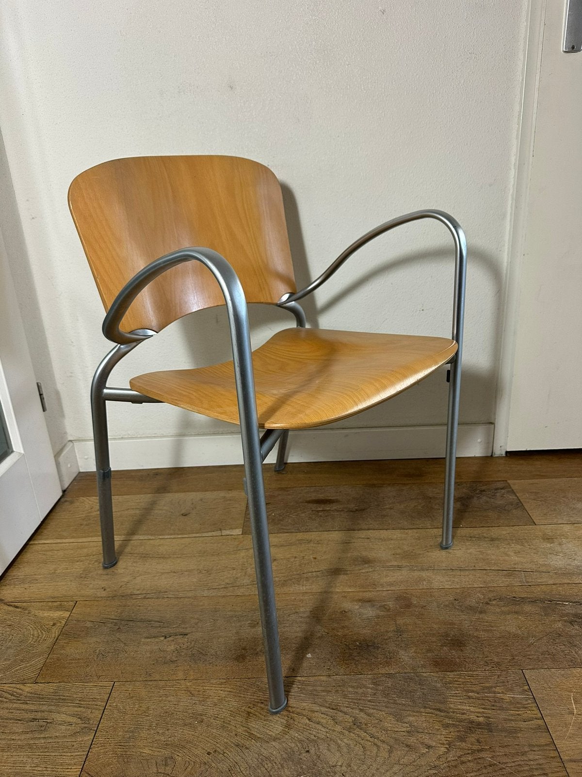 16 vintage Car Katwijk stoelen ontwerp Krijn Hamelink, Huis en Inrichting, Stoelen, Overige kleuren, Ophalen of Verzenden, Vijf, Zes of meer stoelen