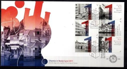 FDC nummer 633 uit 2011; heemsschut, Ophalen of Verzenden, Na 1940, Gestempeld