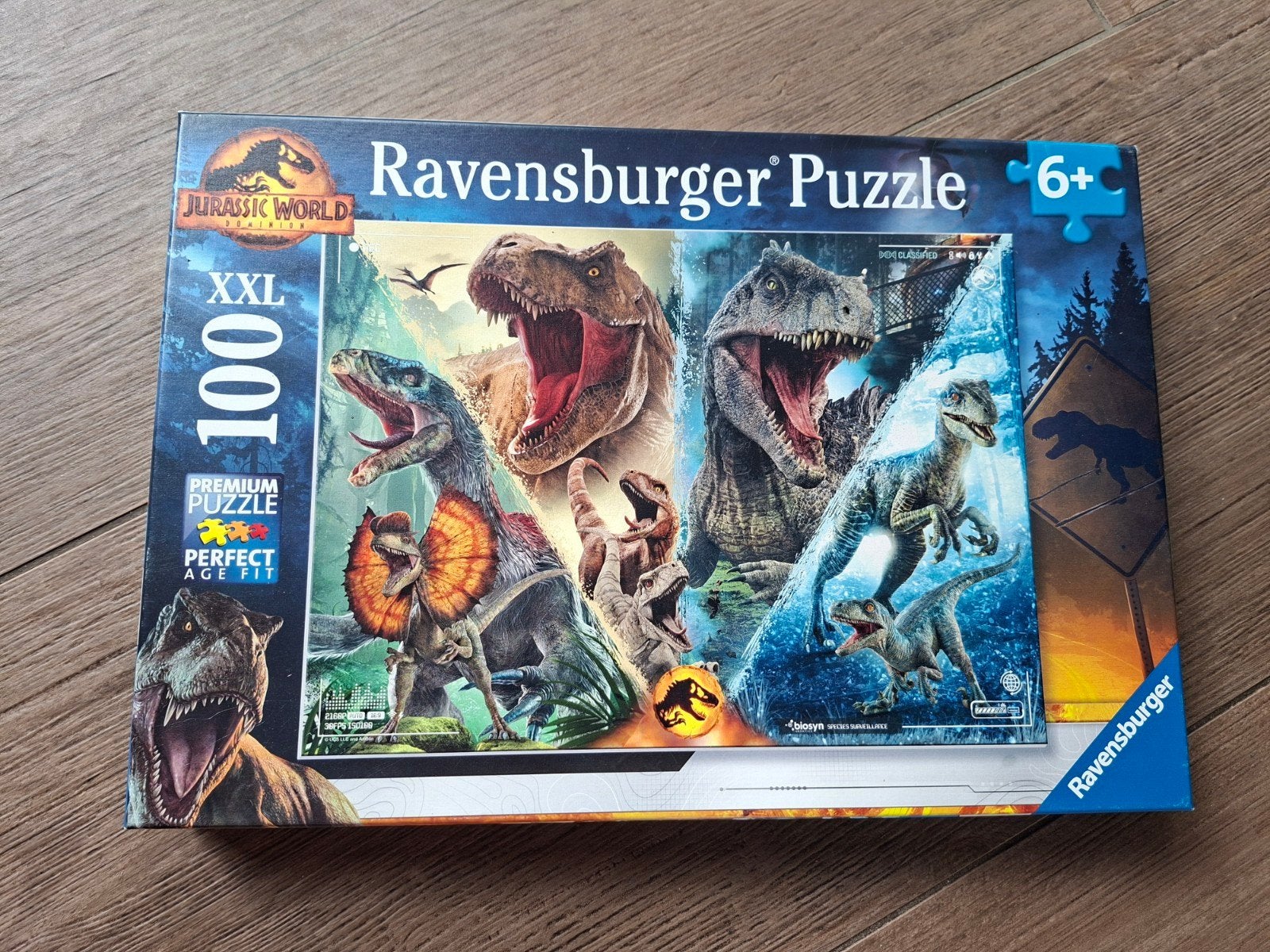 Puzzel dino's Ravensburger XXL 100 stuks, Ophalen, Meer dan 50 stukjes, Zo goed als nieuw, 6 jaar of ouder