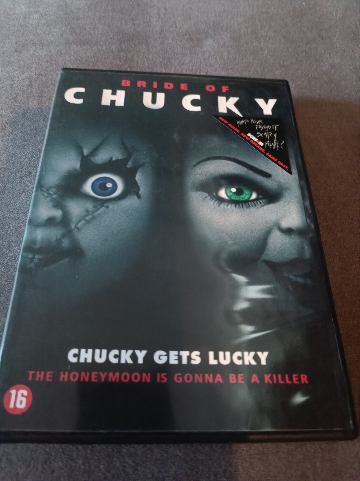 Bride of Chucky - dvd, Cd's en Dvd's, Alle leeftijden, Ophalen of Verzenden, Zo goed als nieuw, Overige genres
