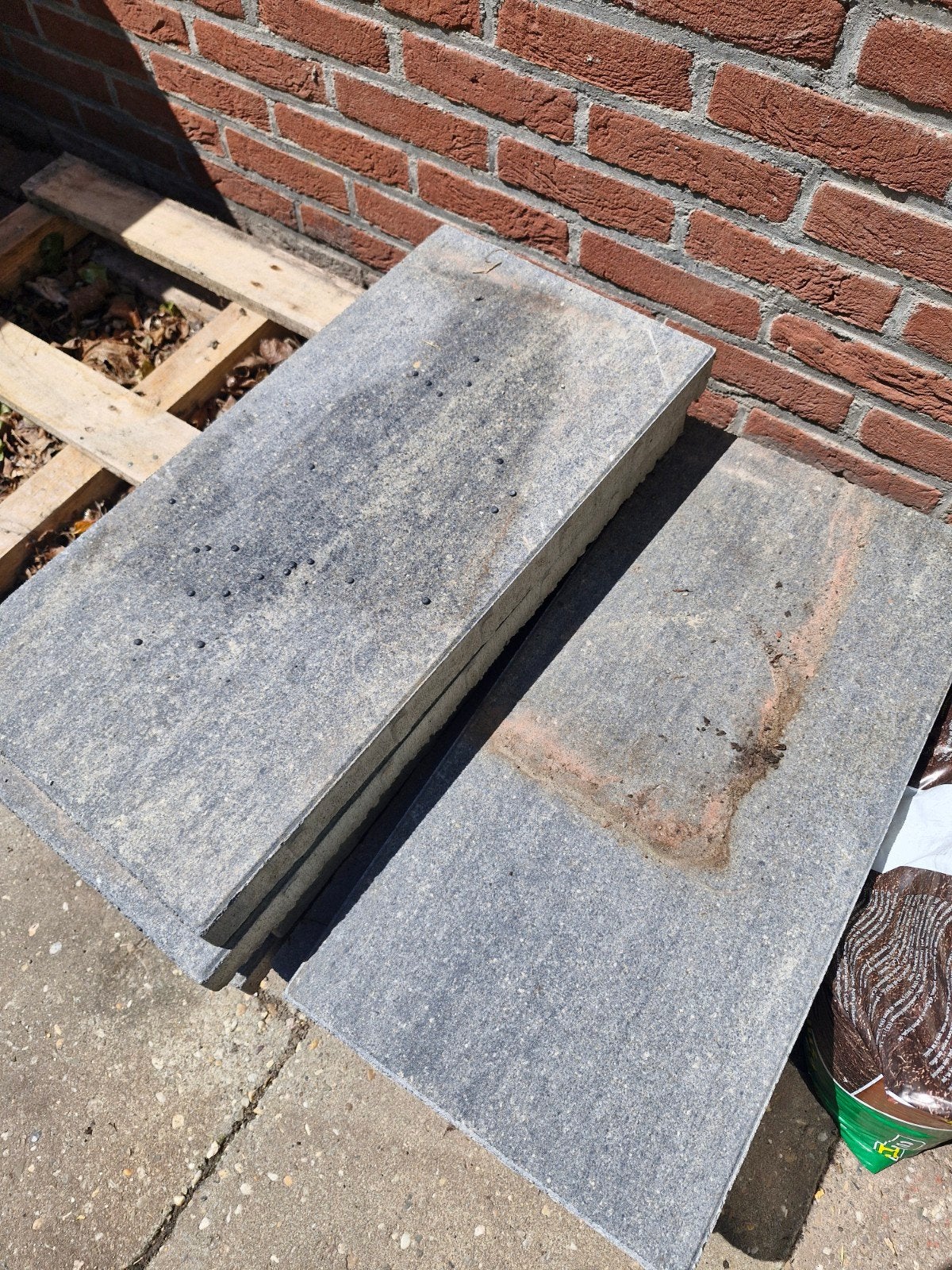 Excluton Soft Comfort Grezzo Tuintegels 60x30, Ophalen, Nieuw, Beton, Terrastegels
