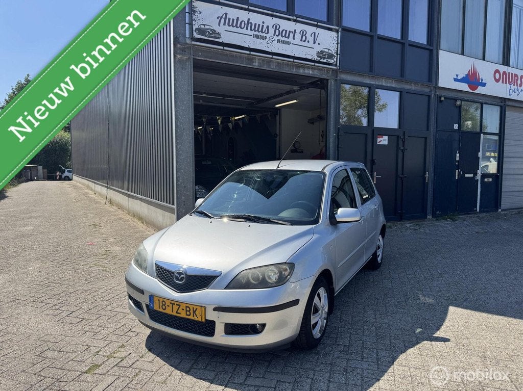 Mazda 2 1.4 Touring Airco! APK! NAP Logisch!, Auto's, Mazda, Voorwielaandrijving, 1025 kg, 31 €/maand, 4 cilinders
