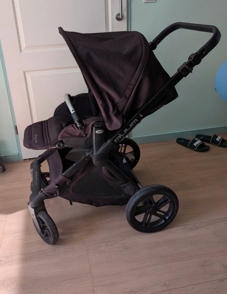 Kinderwagen met vele extra's, Muum by Jané, Gebruikt, Combiwagen, Met reiswieg, Ophalen