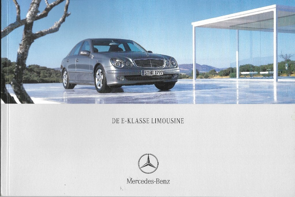 Mercedes E klasse folders, Ophalen of Verzenden, Zo goed als nieuw, Mercedes