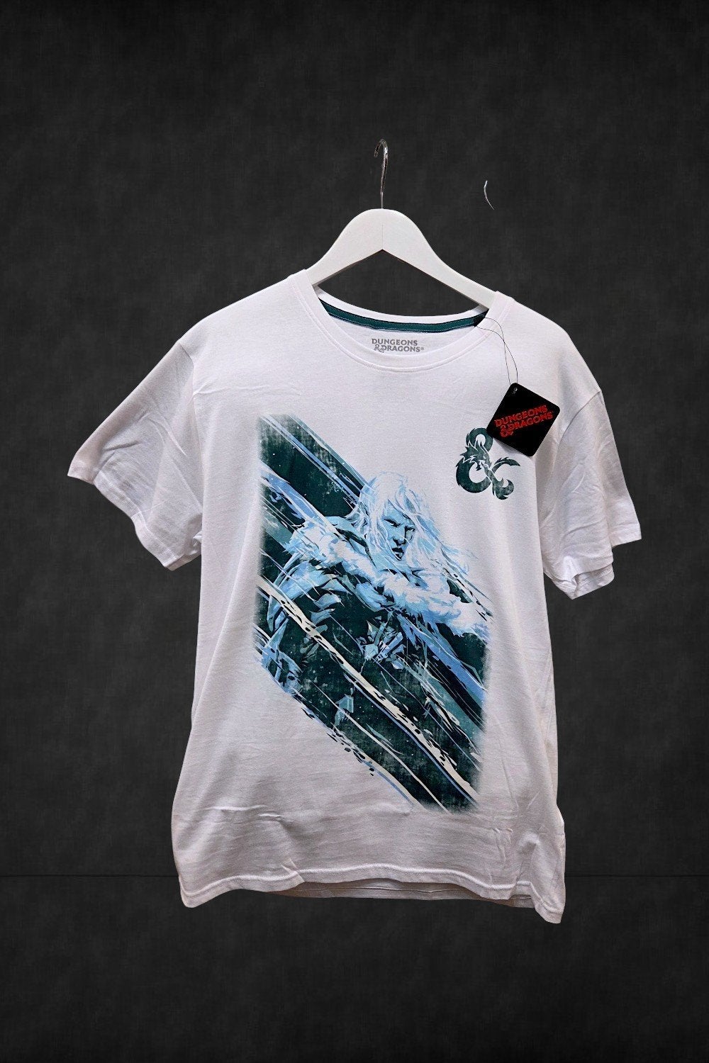 Dungeons & Dragons Drizzt Do'Urden T-Shirt, Wit, Ophalen of Verzenden, Difuzed, Maat 56/58 (XL)