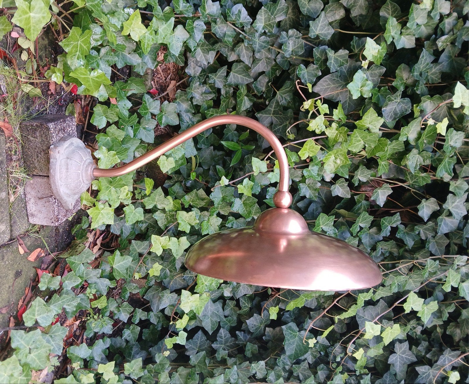 020/KOPEREN BUITENLAMP/STALLAMP/BOERDERIJLAMP/BALKONLAMP/, Ophalen