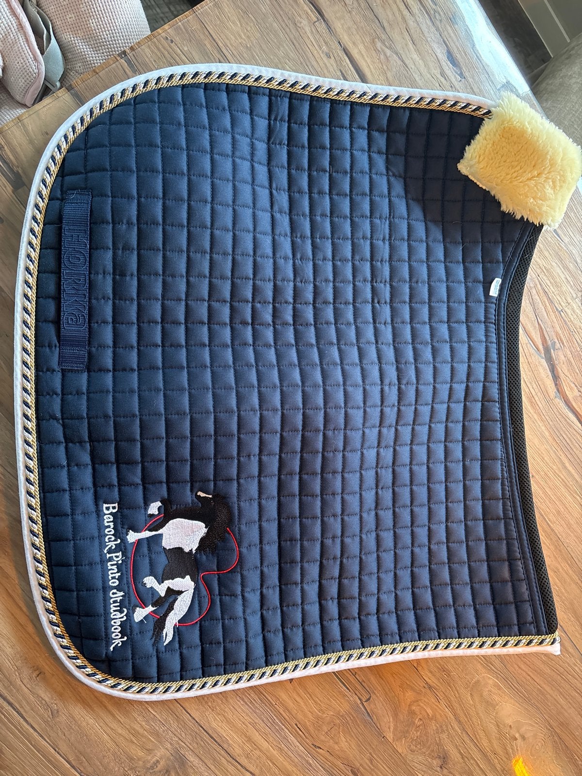 Horka full dressuur dekje met barock pinto logo, Ophalen of Verzenden, Zo goed als nieuw, Dressuur