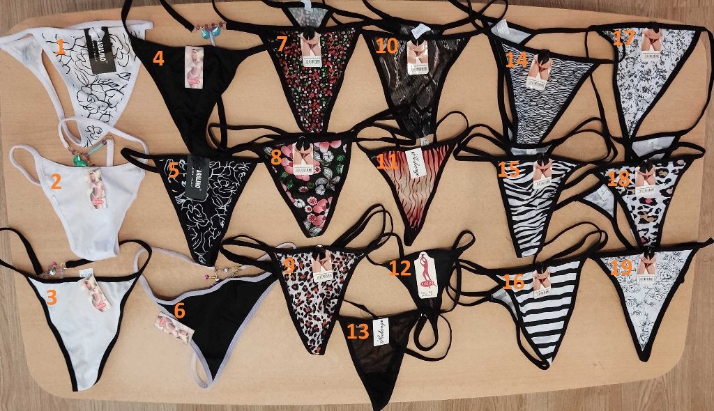 Nieuwe Dames Strings, Ophalen of Verzenden, Meerkleurig, String