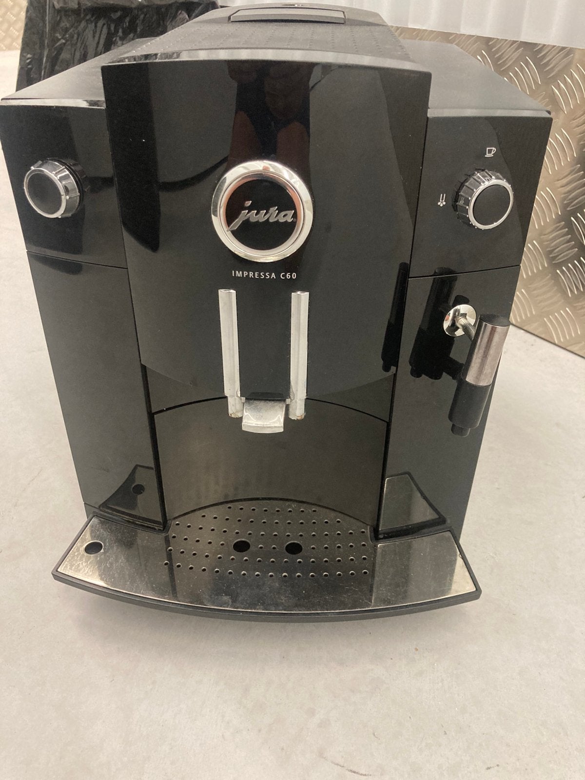 Jura c60, Witgoed en Apparatuur, Ophalen, Zo goed als nieuw, Koffiemachine