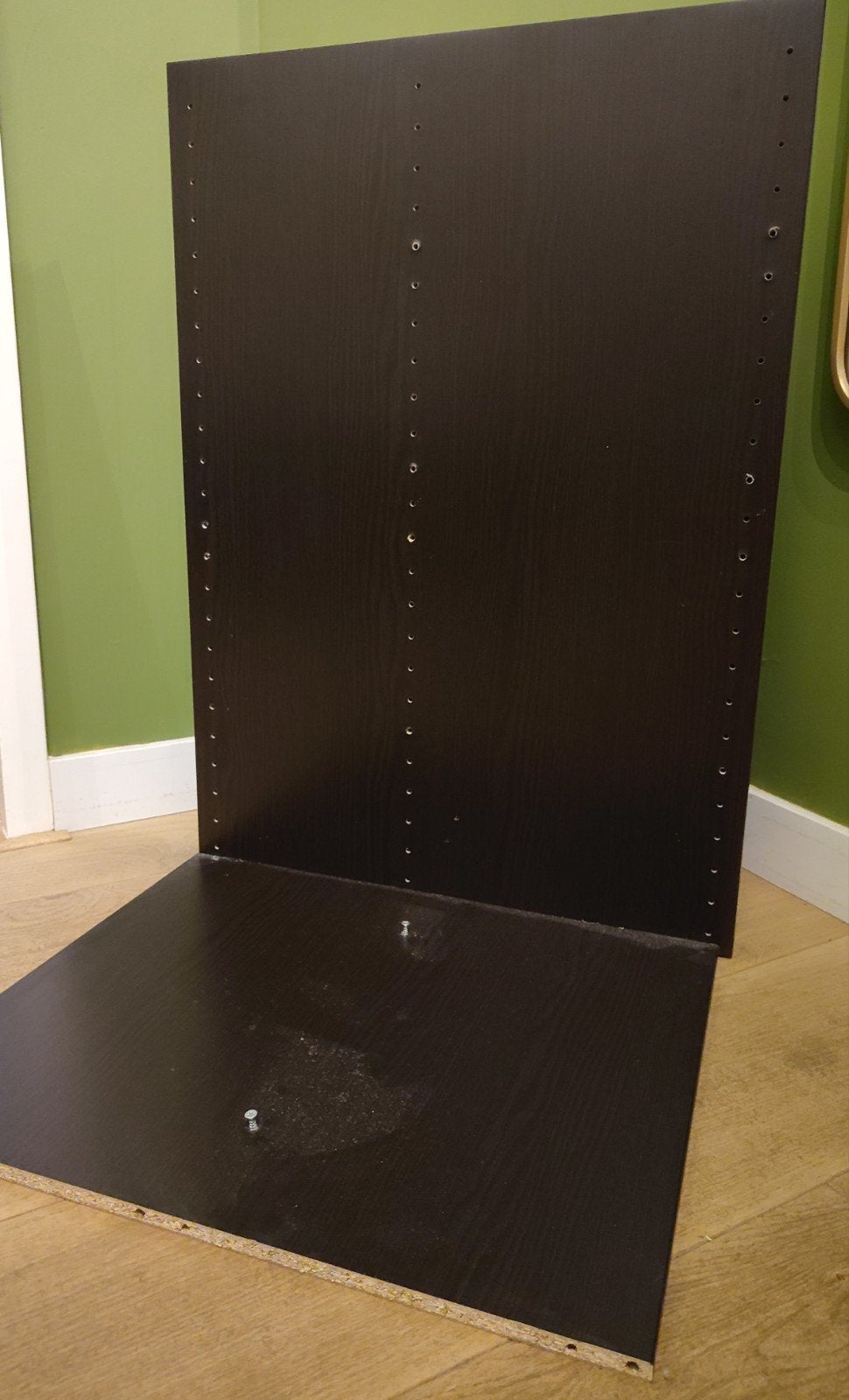 IKEA pax complement basisverdeler zwartbruin, Ophalen, Gebruikt