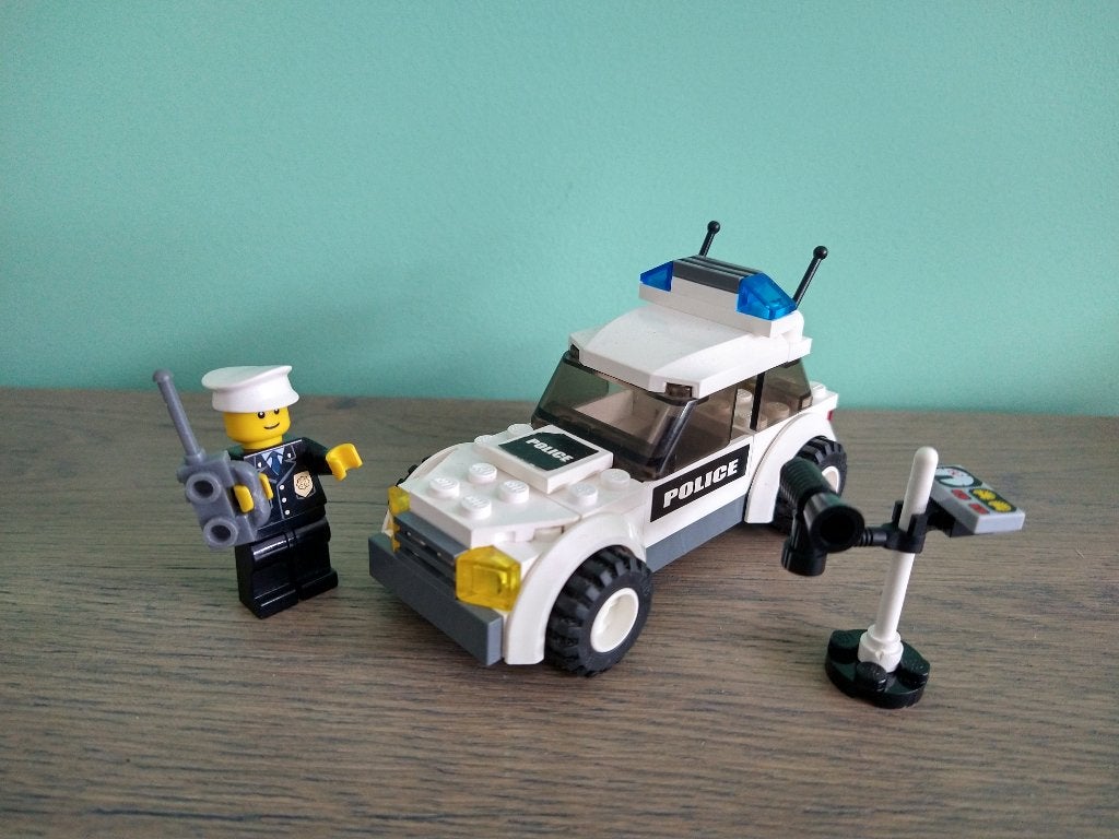 Lego city politiewagen 7236 police car politie, Kinderen en Baby's, Speelgoed | Duplo en Lego, City, Lego, Ophalen of Verzenden