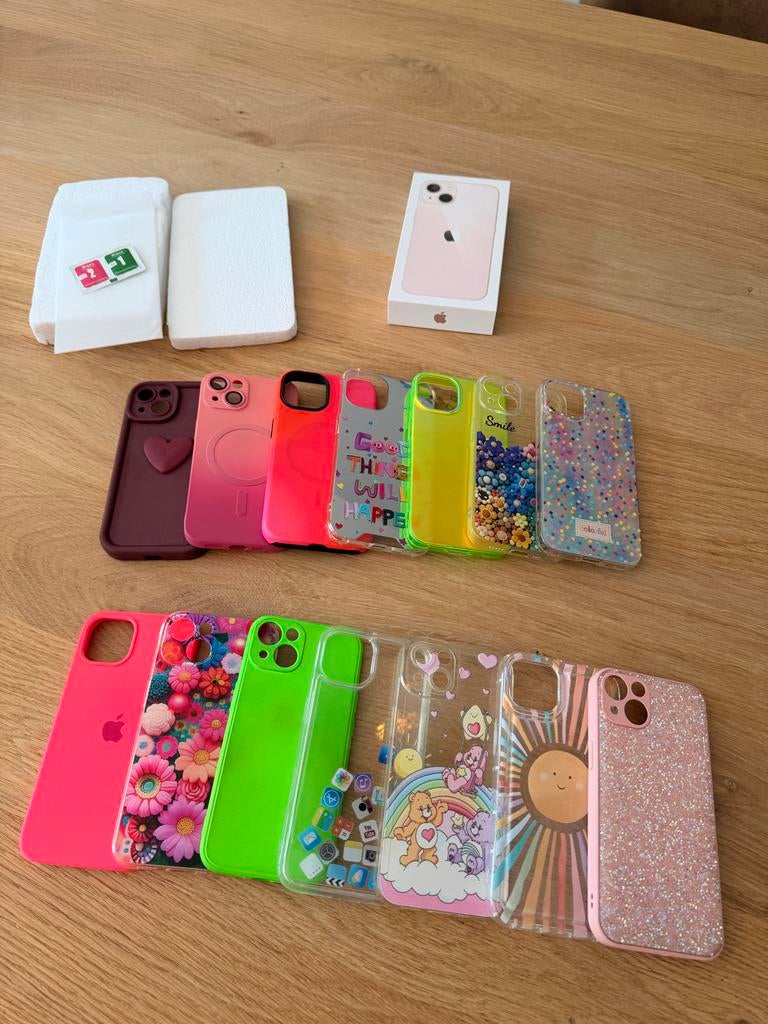 Mooie roze iPhone 13 128GB - Zo goed als nieuw!, 128 GB, IPhone 13, Ophalen of Verzenden, Zo goed als nieuw