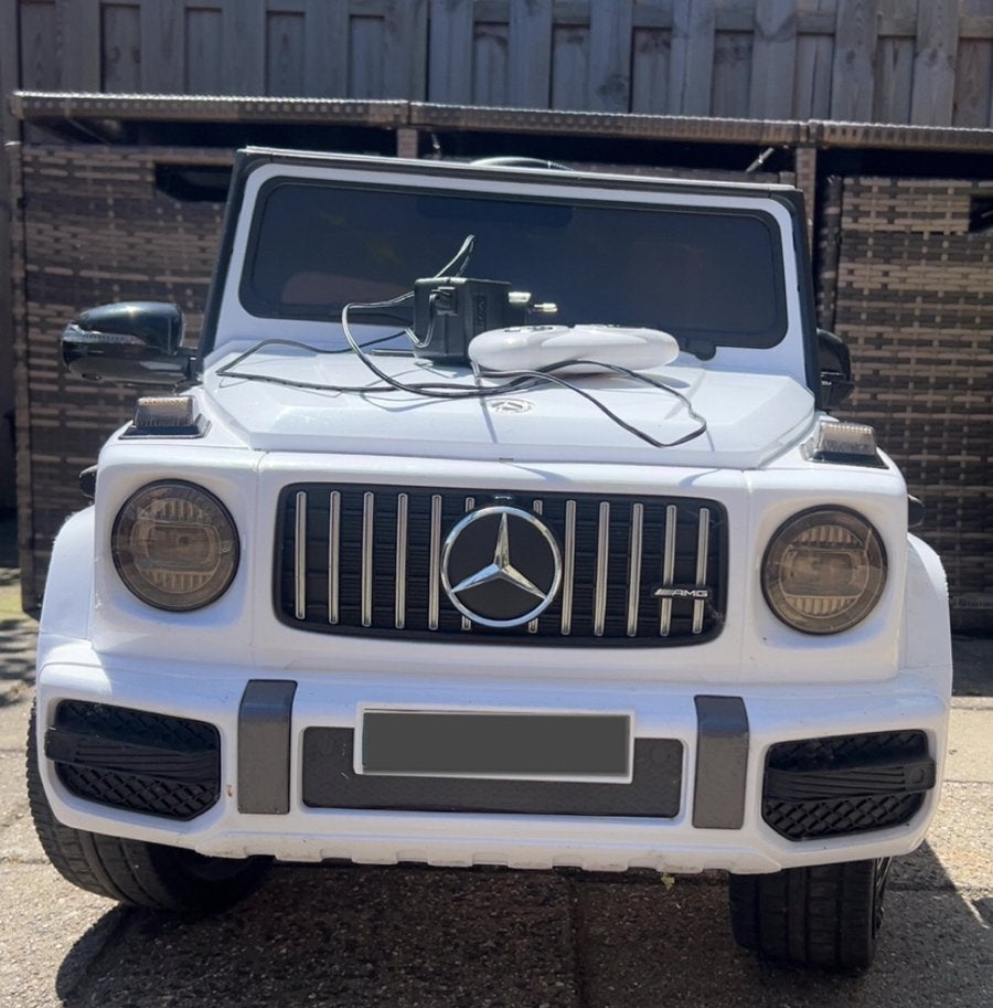 Elektrische kinderauto Mercedes G63 AMG, Ophalen, Zo goed als nieuw
