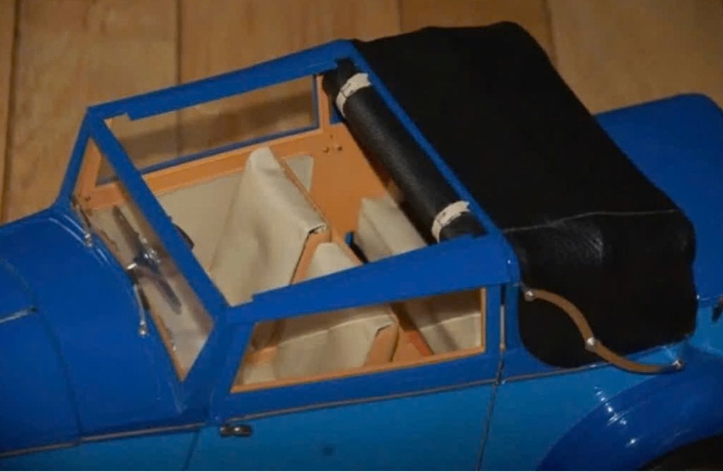 1:8 ROLLS ROYCE AMBASADOR blue Pocher UNIEK zie info WRH, Verzenden, Zo goed als nieuw, 1:5 t/m 1:8, Auto