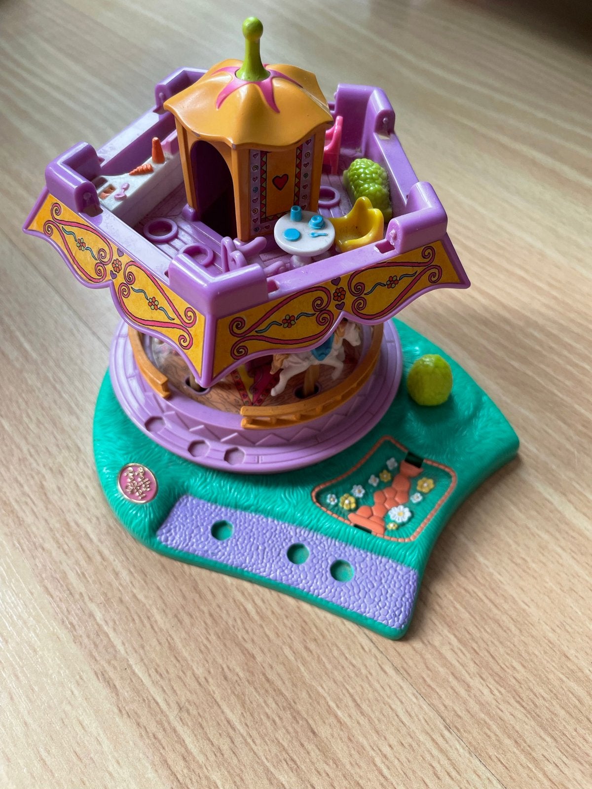 Polly pocket carrousel vintage 1996, Ophalen of Verzenden, Gebruikt