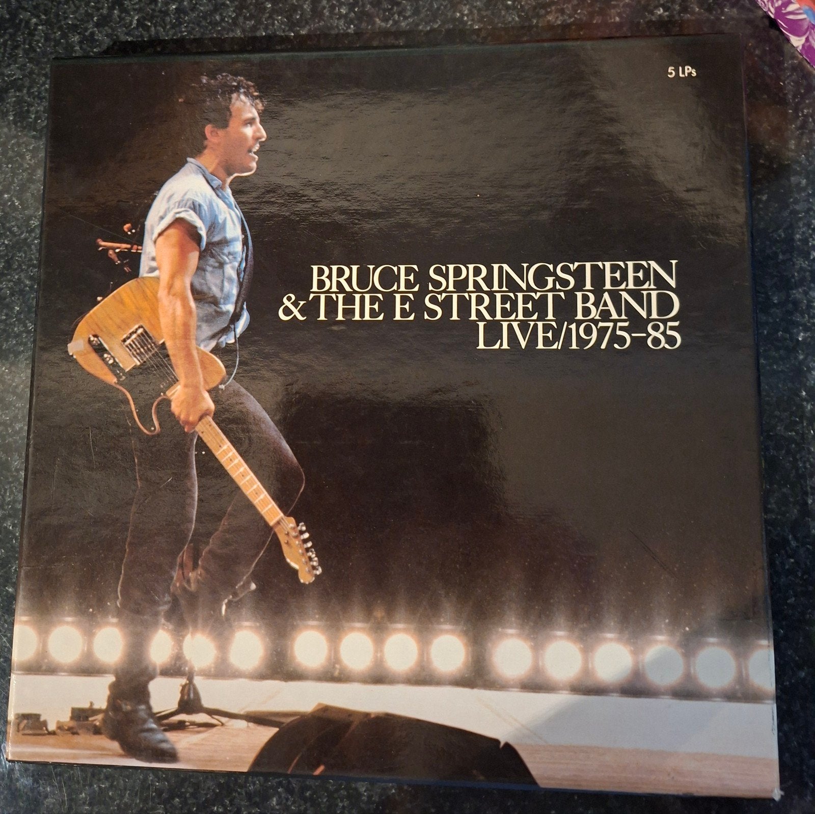 Bruce Springsteen & The E Street Band - Live/1975-85, Boxset, Ophalen of Verzenden, Zo goed als nieuw, Inclusief poster